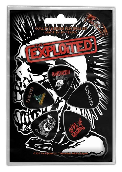 zestaw kostek do gitary THE EXPLOITED (5 szt)