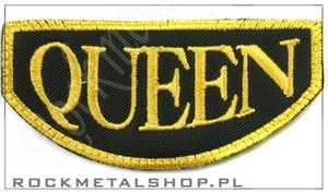 naszywka QUEEN - YELLOW