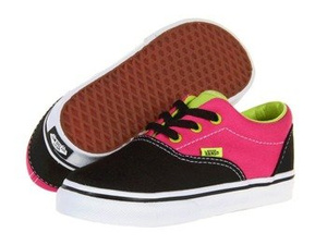 trampki damskie VANS - ERA 2 TONE BLACK/MAGENTA