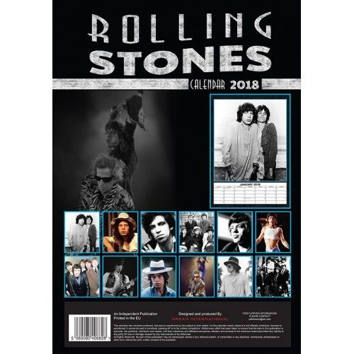 kalendarz ROLLING STONES 2018