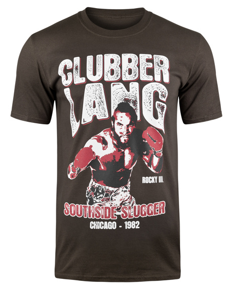 koszulka ROCKY - CLUBBER LANG brązowa