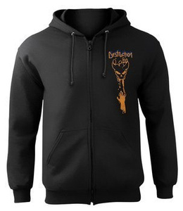 bluza DESTRUCTION - INFERNAL OVERKILL, rozpinana z kapturem