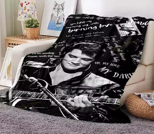 narzuta/koc ELVIS PRESLEY - BURNING LOVE