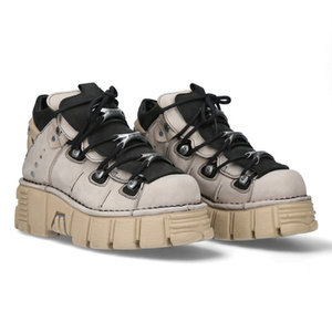 buty NEW ROCK ALASKA HIELO, NOBUCK NEGRO, TOWER CUERDA LATERAL [M.106-C17]