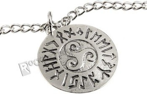 wisior + łańcuch CELTIC TRISCELION