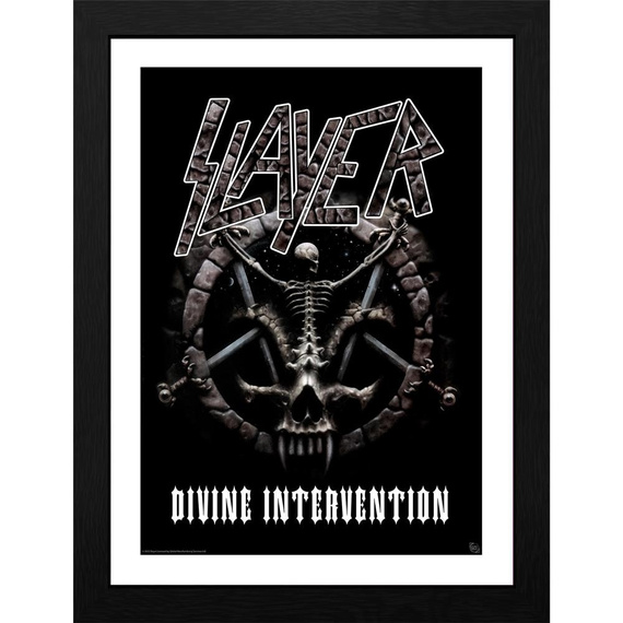 obraz w ramie SLAYER - DIVINE INTERVENTION
