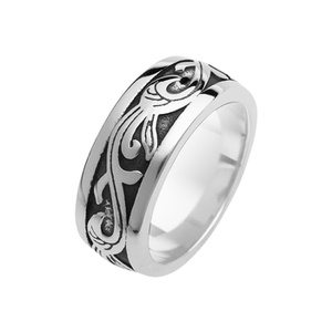 obrączka LEAF ORNAMENT