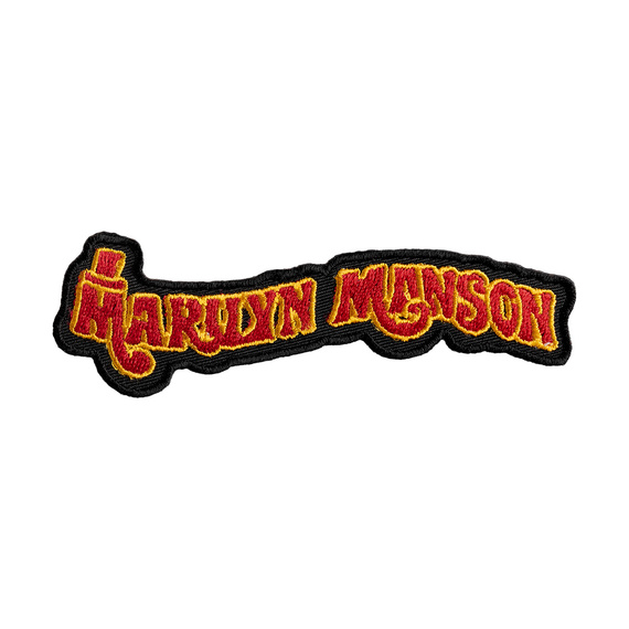 naszywka termiczna MARILYN MANSON - LOGO