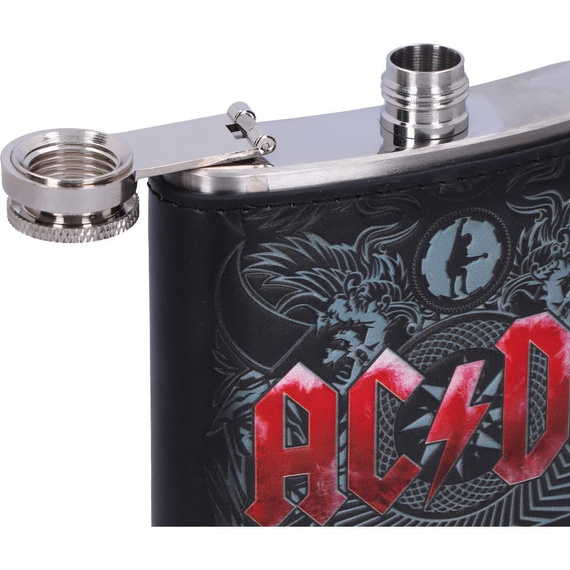 piersiówka AC/DC - BLACK ICE,  210 ml