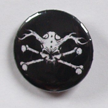 przypinka SKULL