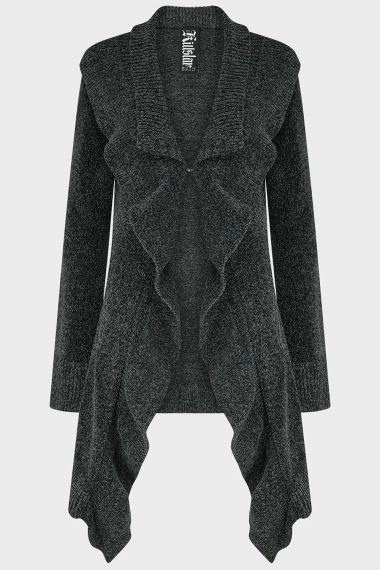 kardigan KILLSTAR - LUNAR OWL (GREY)