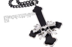 Wisior ODWRÓCONY KRZYŻ