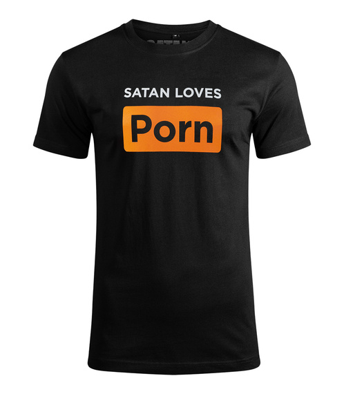 koszulka HOLY BLVK - SATAN LOVES PORN