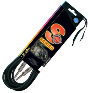 kabel gitarowy BOSTON S-SERIES jack SWITCHCRAFT prosty/prosty 9m