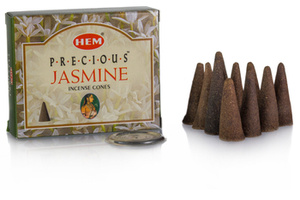 kadzidełka JASMINE PRECIOUS (JAŚMIN), stożkowe