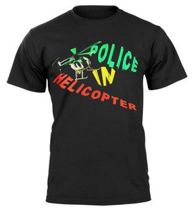 koszulka JOHN HOLT - POLICE IN HELICOPTER