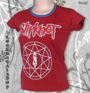 bluzka damska SLIPKNOT czerwona