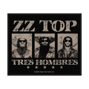 naszywka ZZ TOP - TRES HOMBRES