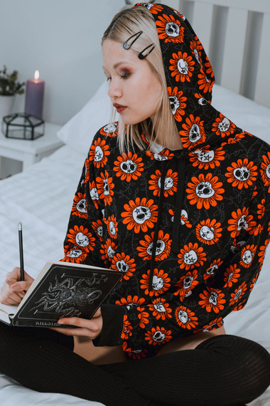 bluza damska KILLSTAR - GLOOM DAZE, z kapturem