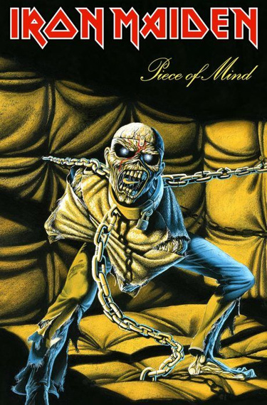 flaga IRON MAIDEN - PIECE OF MIND 