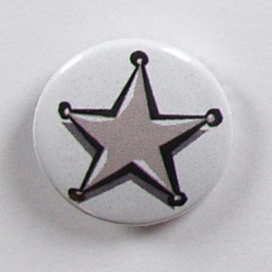 przypinka SHERIFF STAR