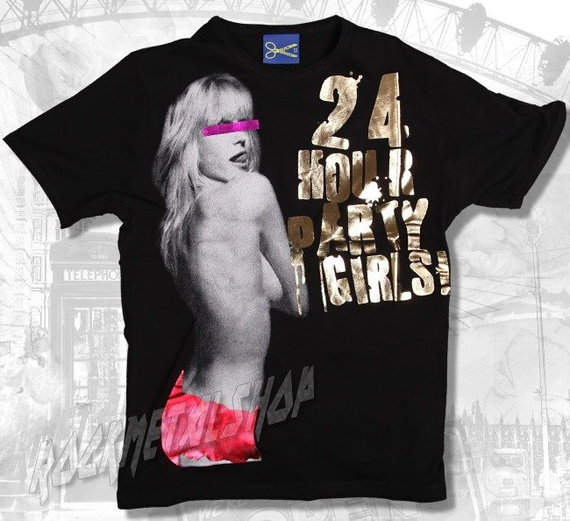 koszulka 24 HOURS czarna
