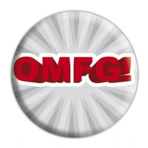 przypinka OMFG!