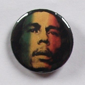 przypinka BOB MARLEY