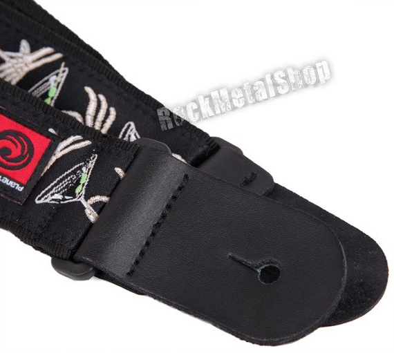 pasek do gitary PLANET WAVES - WEST COAST: SKELETON GLASS (50C07)