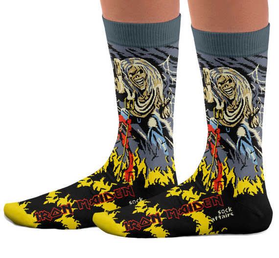 skarpetki IRON MAIDEN - THE NUMBER OF THE BEAST