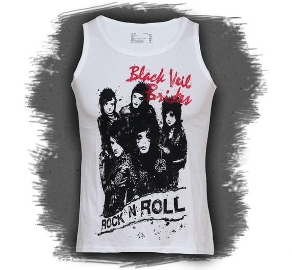 bluzka damska BLACK VEIL BRIDES - BOYS bezrękawnik