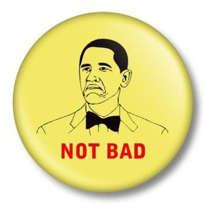 przypinka NOT BAD Ø38mm