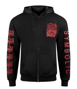 bluza DEATH - SYMBOLIC rozpinana z kapturem