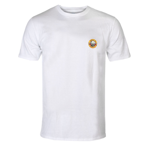 koszulka GUNS N' ROSES - CLASSIC LOGO WHITE