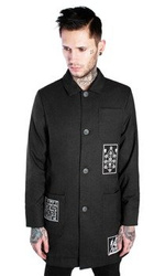 płaszcz DISTURBIA - SLOUCH COAT 