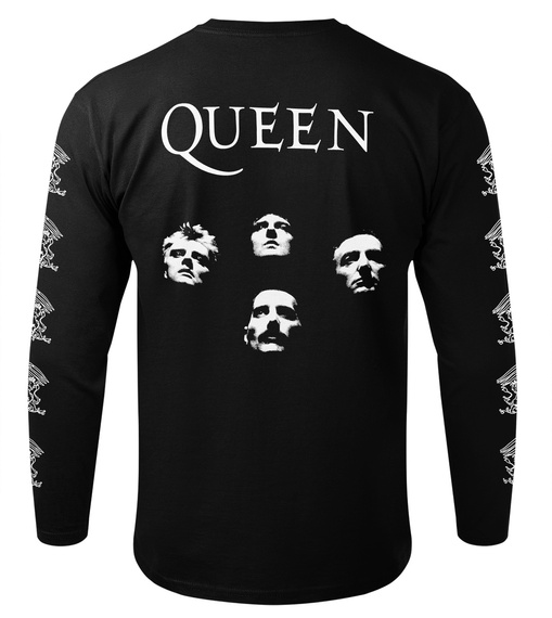 longsleeve QUEEN WHITE