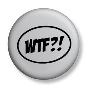 przypinka WTF?! Ø25mm