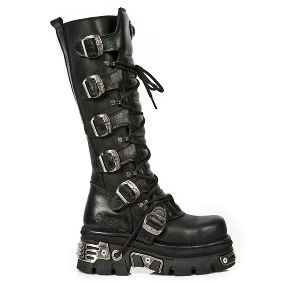 buty NEW ROCK ITALI NEGRO, NOMADA NEGRO,REACTOR NEGRO E14 TOBER [M-272MT-S1] 
