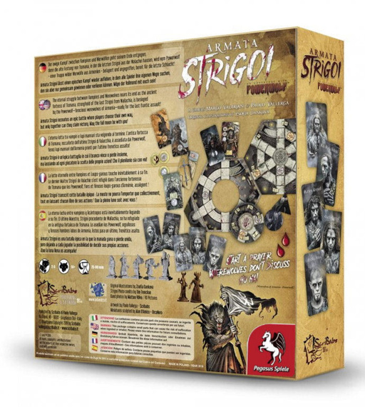 gra planszowa ARMATA STRIGOI - AN ADVENTURE WITH POWERWOLF