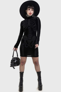 sukienka KILLSTAR - SKELLIECORE