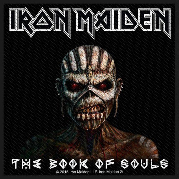 naszywka IRON MAIDEN - THE BOOK OF SOULS 