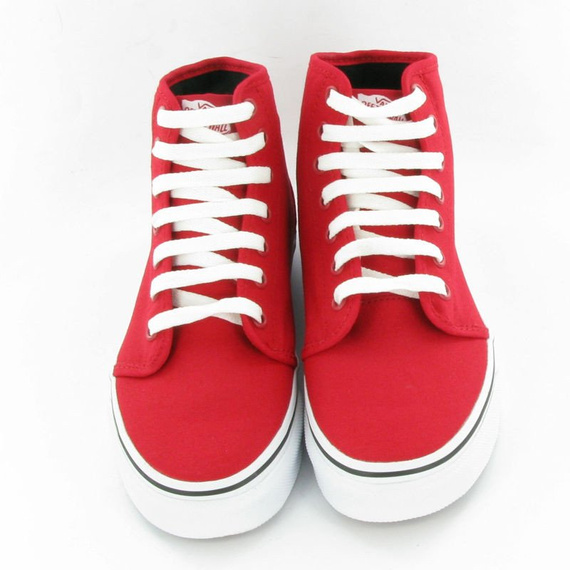 trampki VANS - 106 HI RED TRUE WHITE