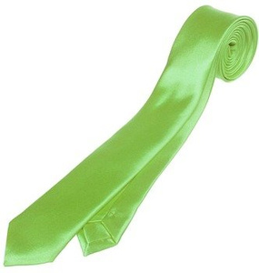 krawat JASNO-ZIELONY