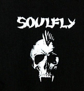 naszywka SOULFLY - SKULL