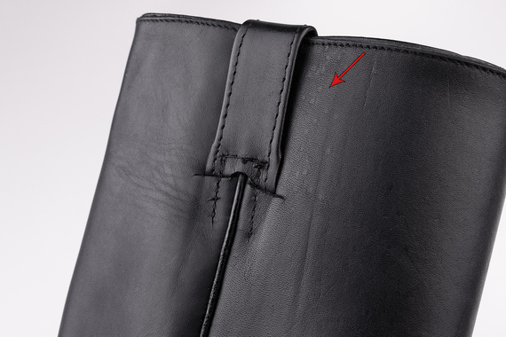 kowbojki GRINDERS - EAGLE HI (2001 BLACK), USZKODZONE