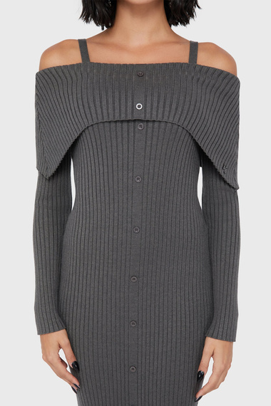 suknia KILLSTAR - DUSK (GREY)