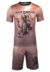 komplet IRON MAIDEN - KILLERS (koszulka + spodenki), techniczny