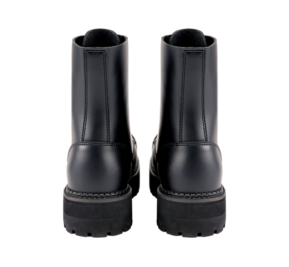 glany na wysokiej podeszwie BRANDIT - PLATEAU PHANTOM (10 dziurek - CZARNE)