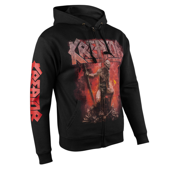 bluza KREATOR - CIVILISATION COLLAPSE rozpinana z kapturem