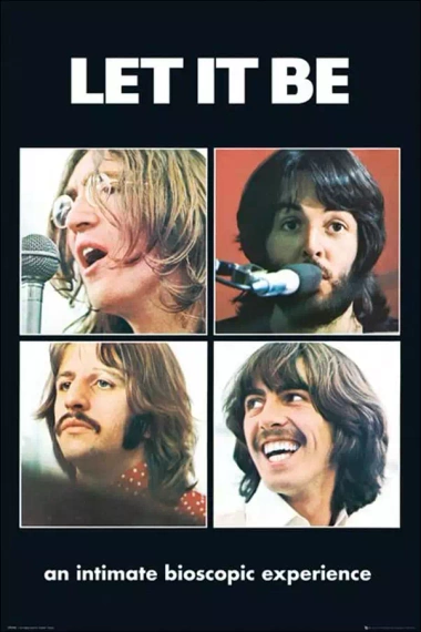 plakat THE BEATLES - LET IT BE